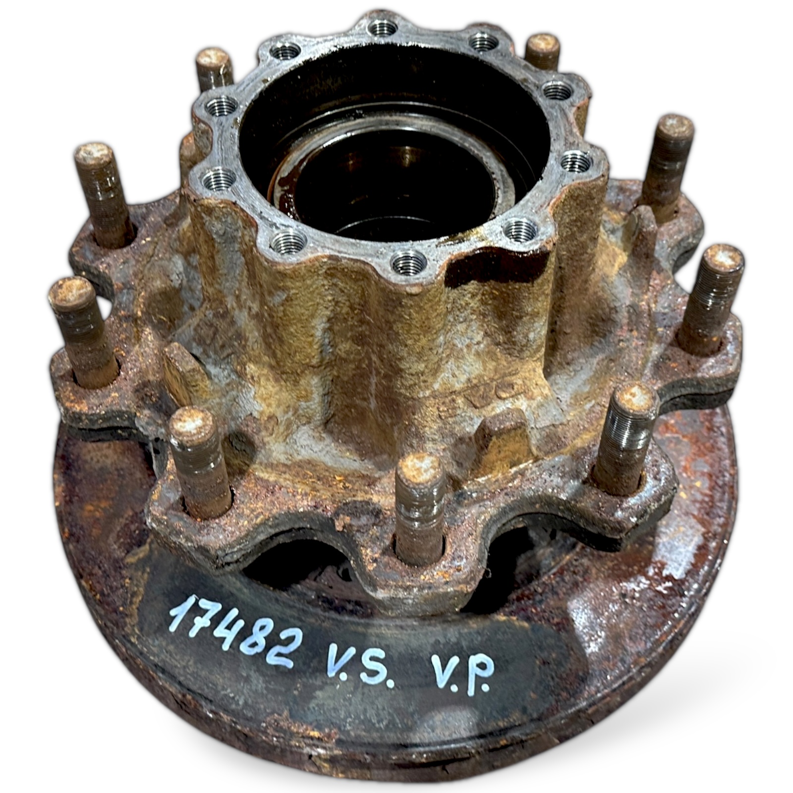 1812161 +1812563 Wheel Hub, Disc Brake, Rear axle 10-holes DAF XF, CFImage
