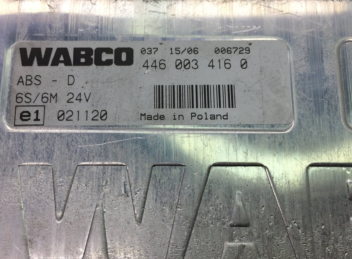 41150865 ABS Control Unit VDL 1446256 5006210281 10674228 Jonckheere Transit 2000 (2005-2013) WABCOImage