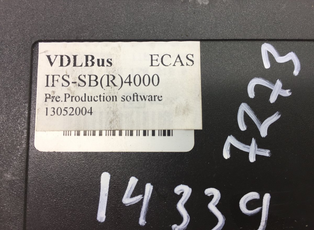 1150138 ECAS Control unit VDL 41150138 8015542 1021411010 759000175 30126327 30126315 956008K300 30180429 45016161 Jonckheere Transit 2000 (2005-2013) WABCOImage