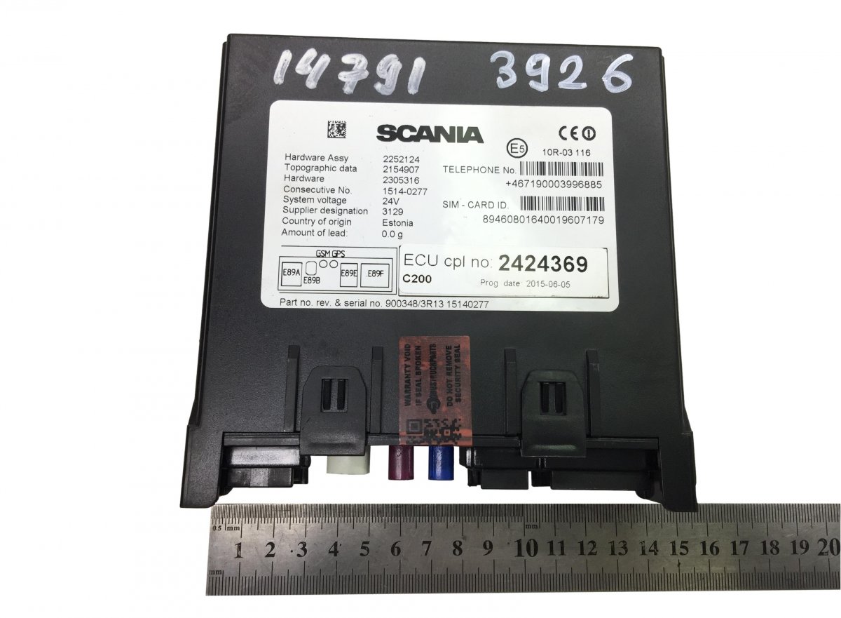 2258770 Unitatea de Control, RTC SCANIA 2009806 1921556 2057830 2062584 2081886 2078987 2113747 1914434 2132542 2195255 2195973 2123127 2258768 2203846 2203909 2305307 2256821 225122 2424369 2452506 1852553 2790133 2812915 2735308 2808185 2875912 K-SeriesImage