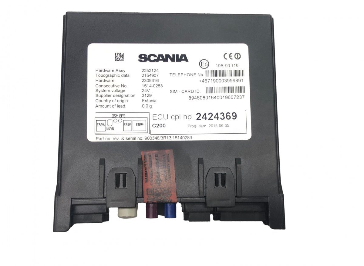 2258770 Unitatea de Control, RTC SCANIA 2009806 1921556 2057830 2062584 2081886 2078987 2113747 1914434 2132542 2195255 2195973 2123127 2258768 2203846 2203909 2305307 2256821 225122 2424369 2452506 1852553 2790133 2812915 2735308 2808185 2875912 K-SeriesImage