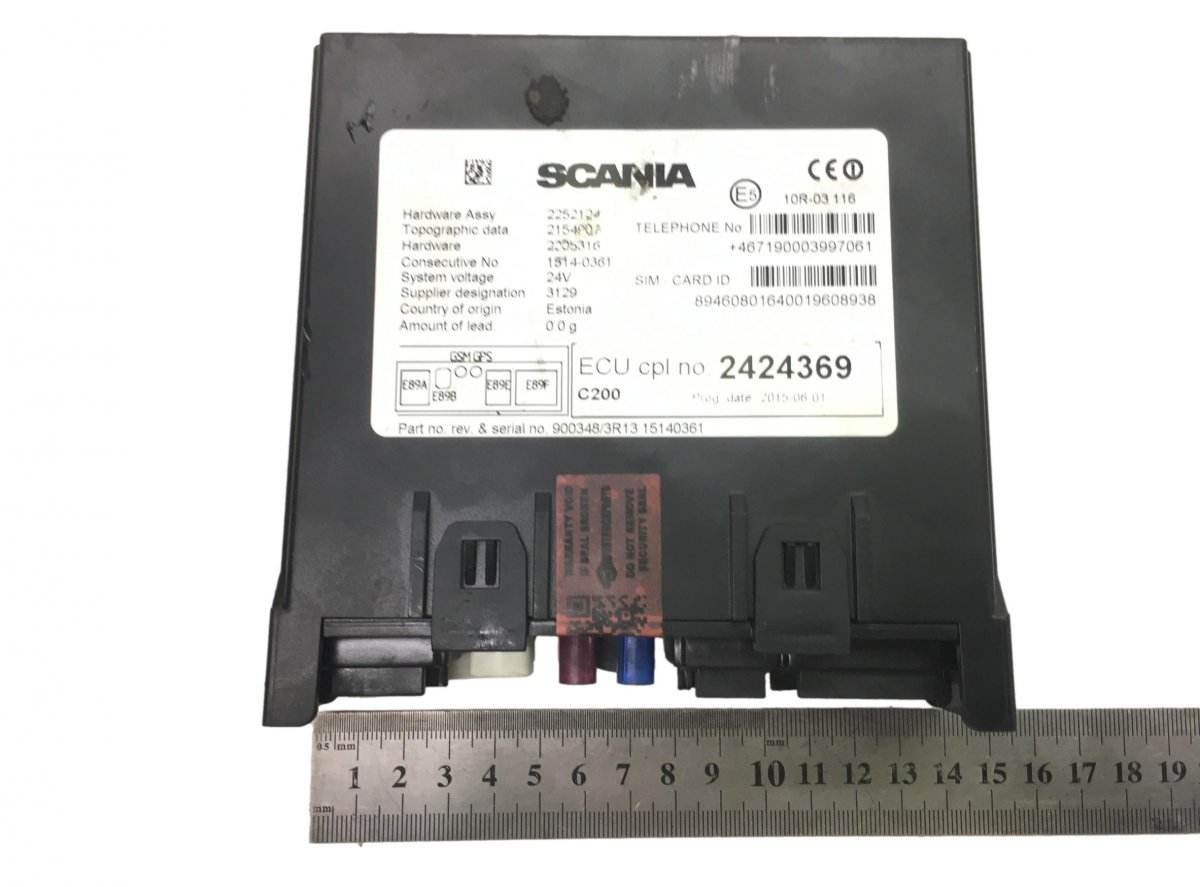2258770 Unitatea de Control, RTC SCANIA 2009806 1921556 2057830 2062584 2081886 2078987 2113747 1914434 2132542 2195255 2195973 2123127 2258768 2203846 2203909 2305307 2256821 225122 2424369 2452506 1852553 2790133 2812915 2735308 2808185 2875912 K-SeriesImage