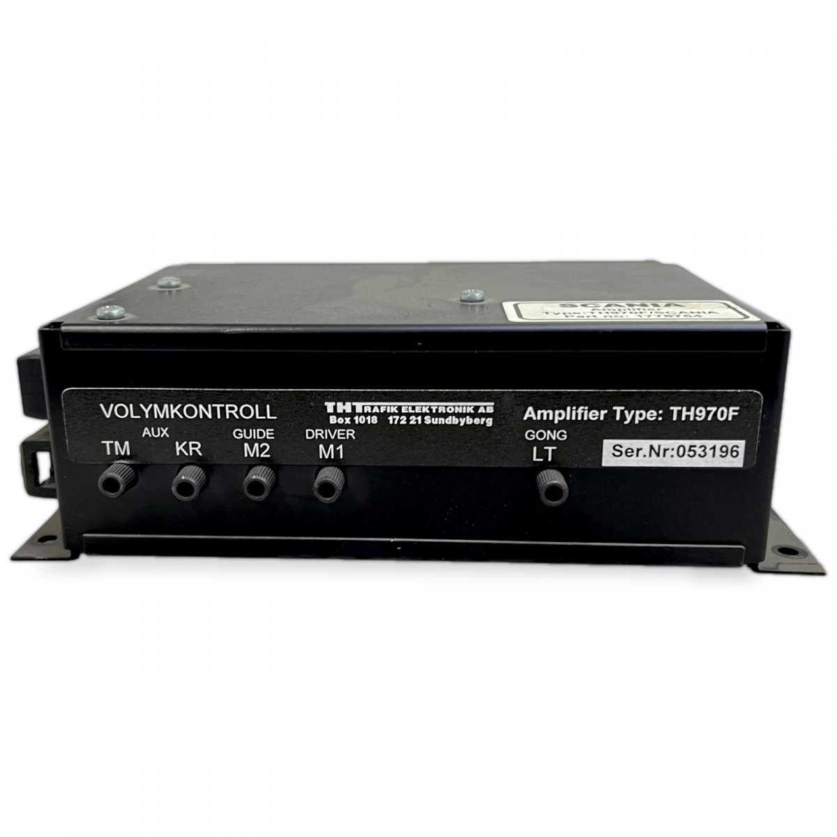 1776764 Audioverstärker Audio Amplifier TH970F for SCANIA F,K,N - series bus 2098544Image
