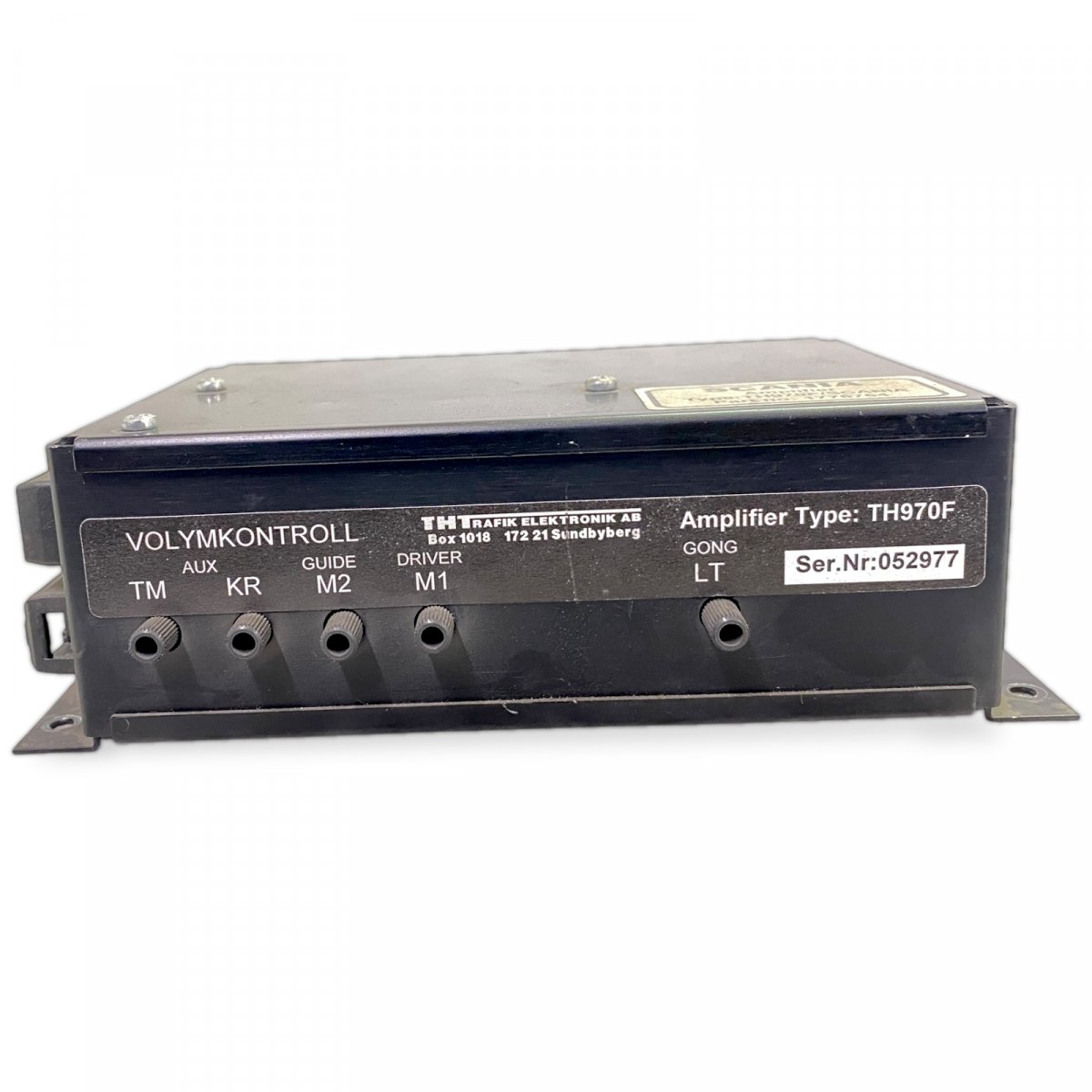 1776764 Audioverstärker Audio Amplifier TH970F for SCANIA F,K,N - series bus 2091279Image
