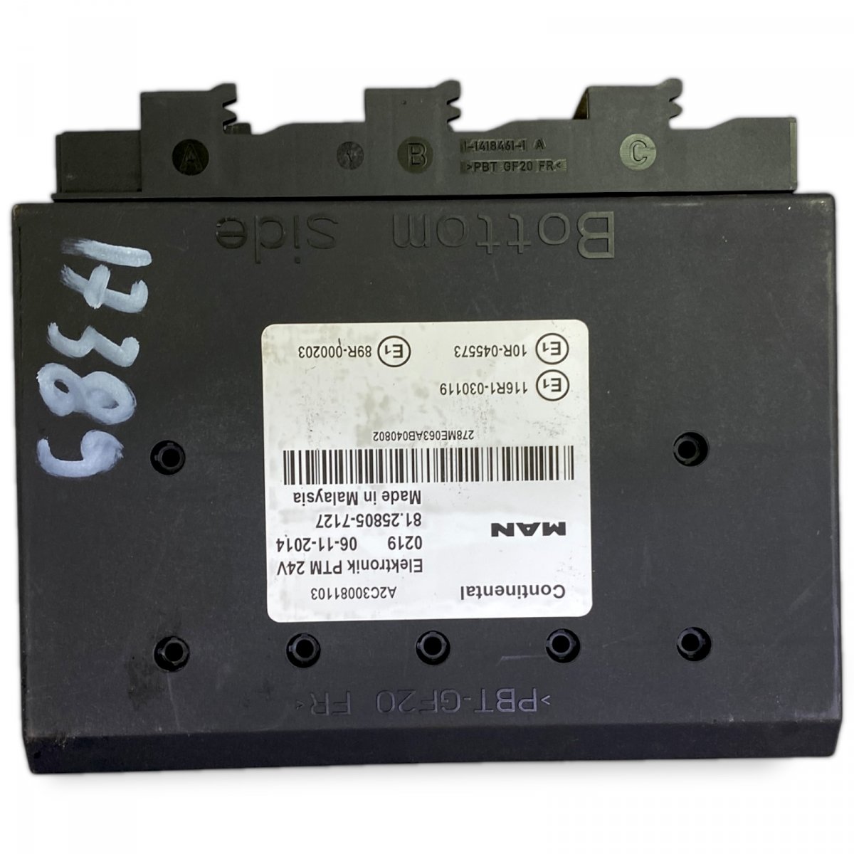 81258057127 Control Unit, PTM MAN 81258057128 81.25805-7127 81.25805-7128 TGL, TGM, TGS, TGX (2005-2021) CONTINENTALImage
