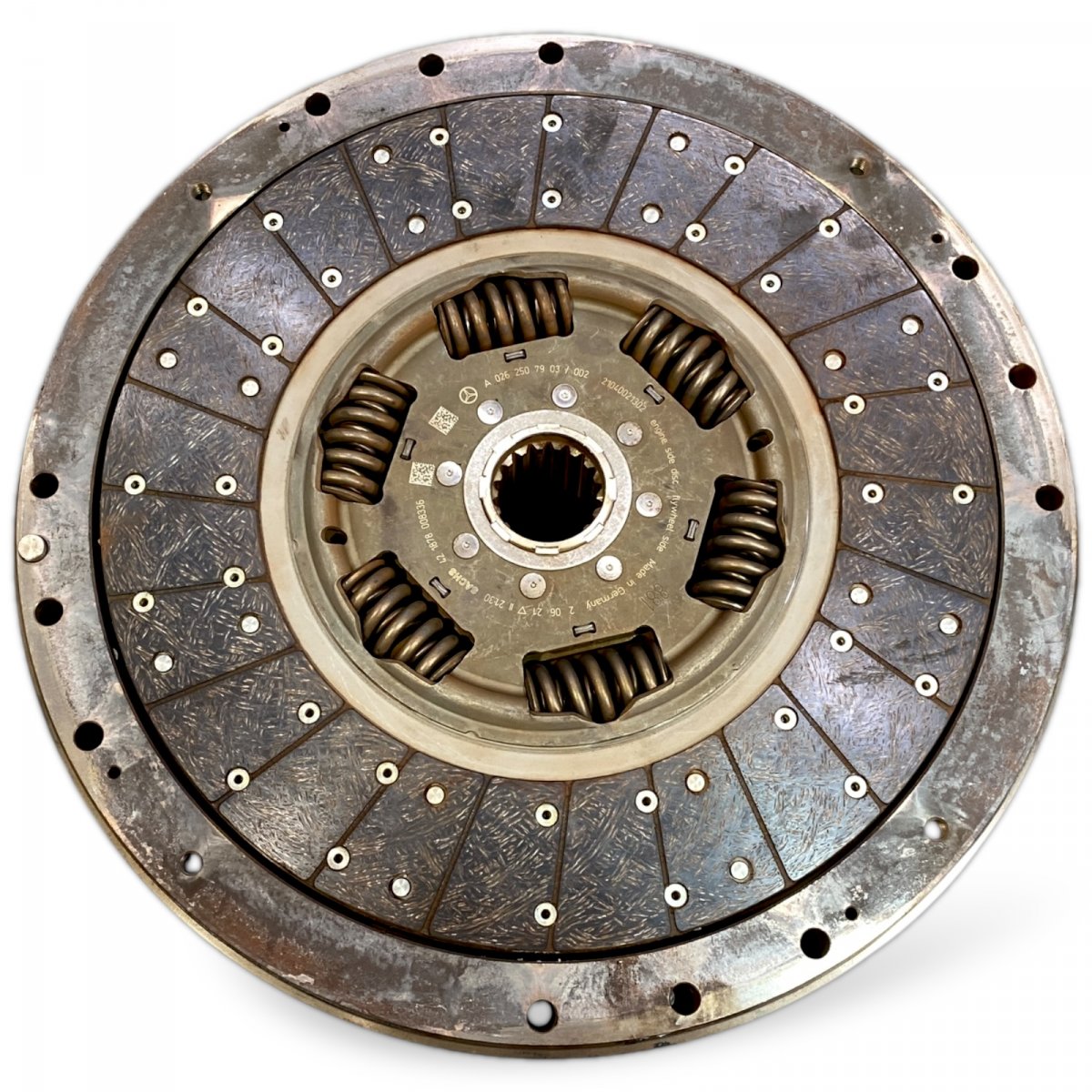 0292500101 Clutch Pressure Plate MERCEDES-BENZ A0292500101 A0292505501 0292505501 A0262507903 0262507903 Actros MP5 (2019-)Image