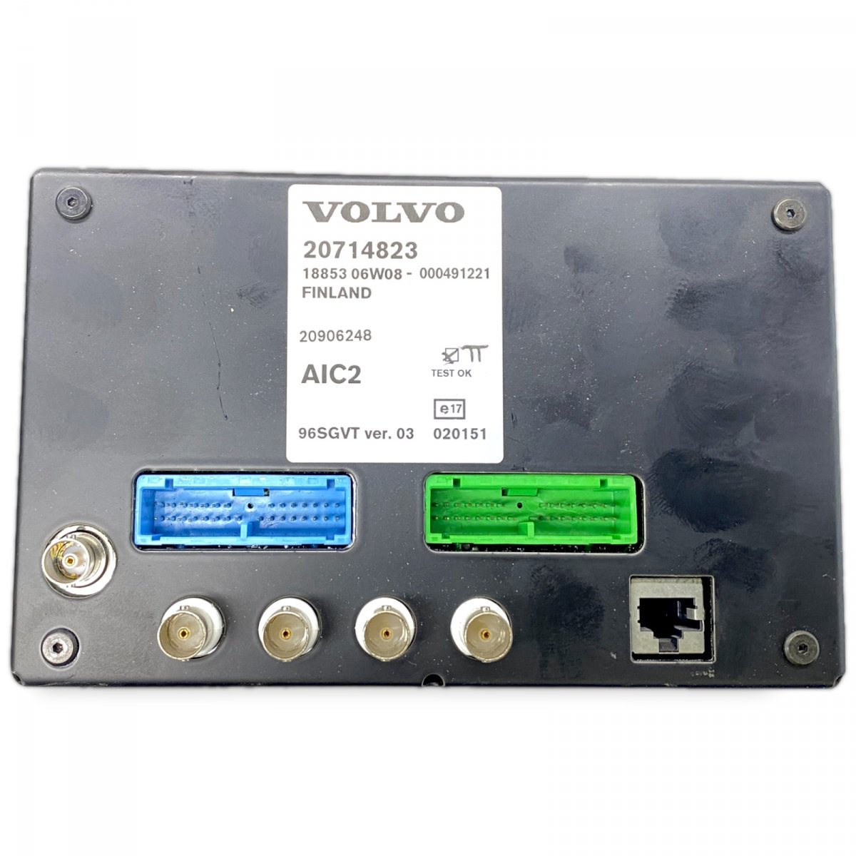 20906248 Bildschirm für Fahrer VOLVO 21220097 20714823 B6, B7, B9, B10, B12 bus (1978-2011)Image