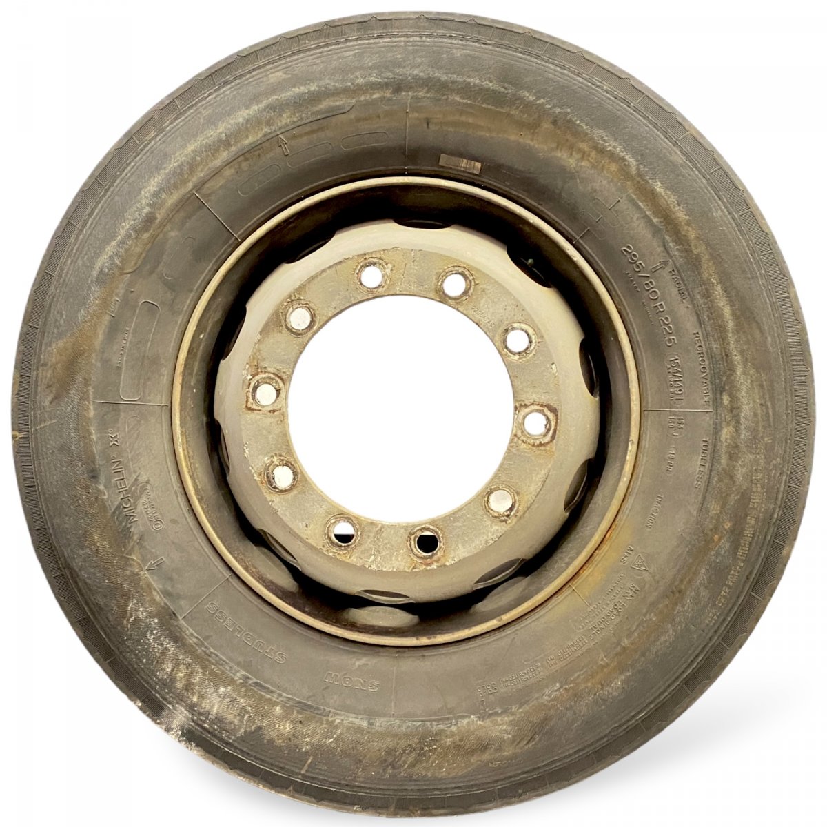 295/80R22.5 Tyre with Rim; 1pcsImage