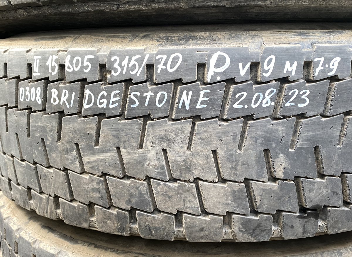 315/70R22.5 Roata BRIDGESTONE Image
