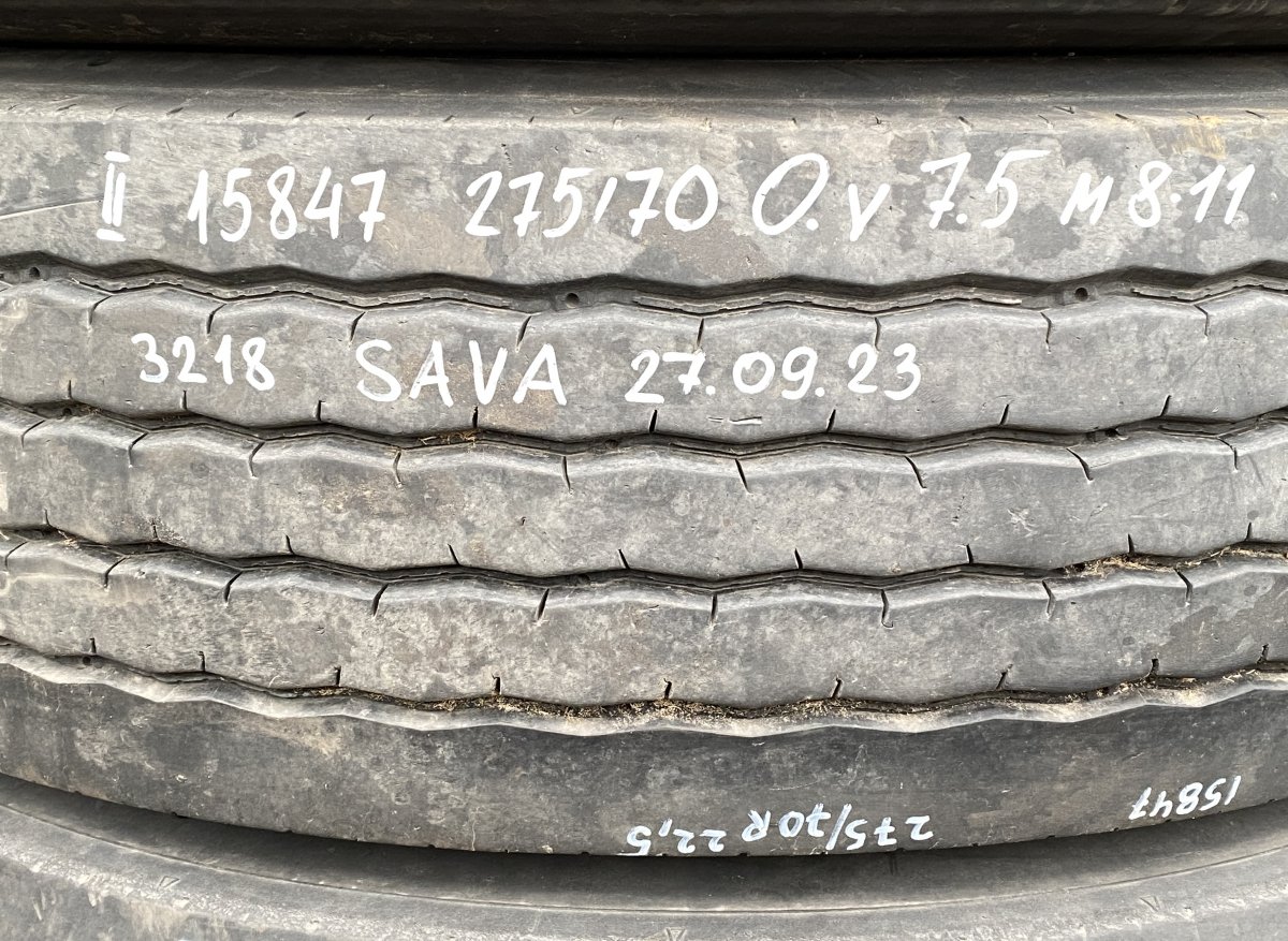 275/70R22.5 Ratas SAVA Image