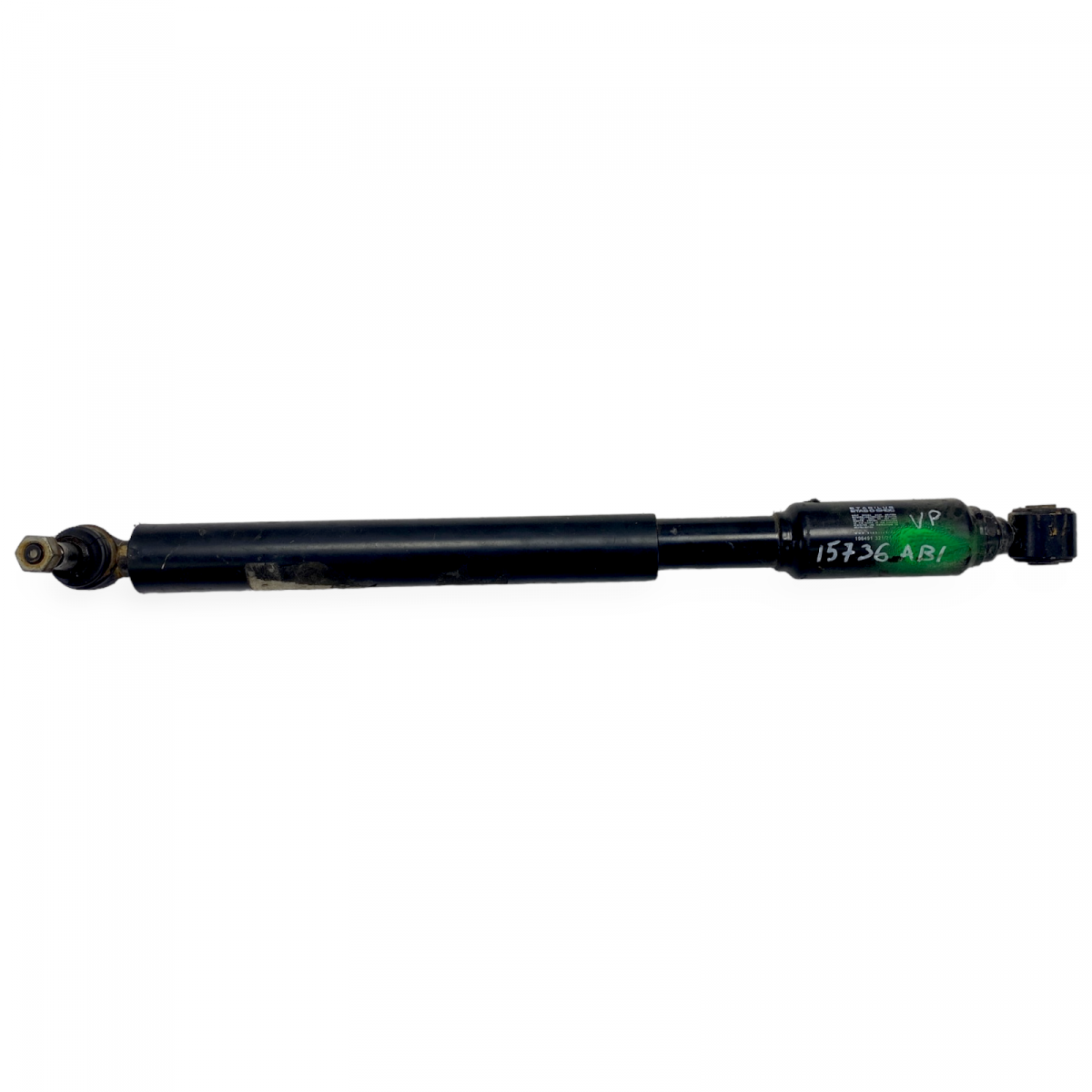 0009881801 Amortizators, Papildtilts, kreisā puse Shock Absorber, Tag Axle Left VDL 0003030248 0009881701 A0003030248 A0009881701 A0009881801 Citea XLE (01.12-) STABILUSImage