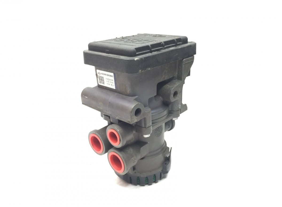 21122034 EBS Valve, Front Axle Left VOLVO 20828237 20570906 20428938 5801290649 7485003022 7420828237 7420428938 7420570906 504100409 7421122034 5801910304 B6, B7, B9, B10, B12 bus (1978-2011) KNORR-BREMSE;Image