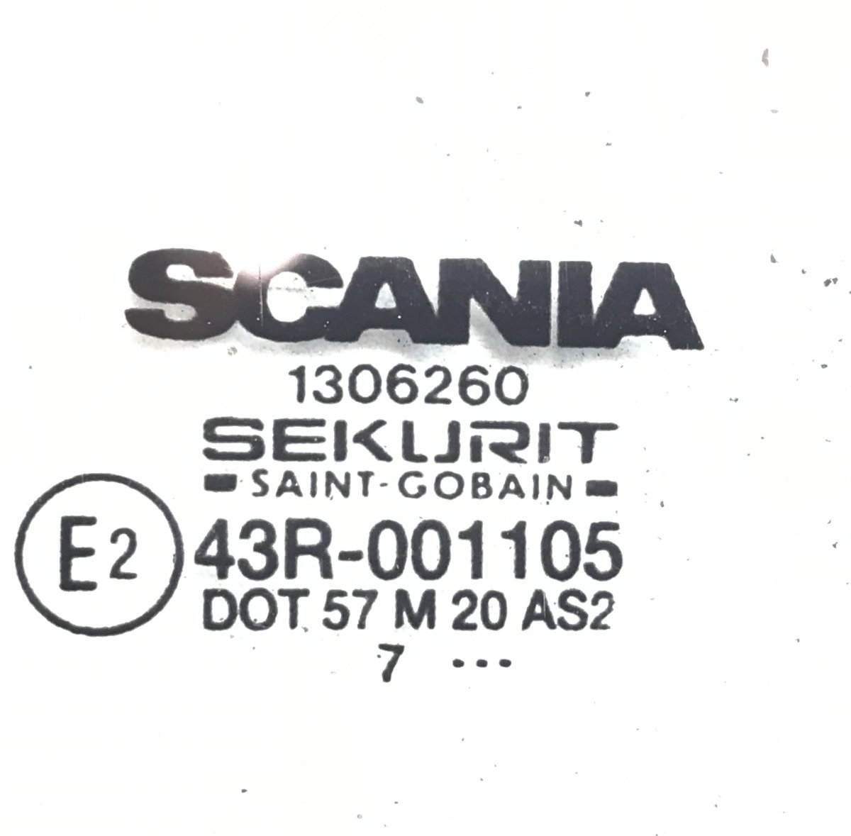 1306260 Door Window, Right SCANIA 4-series (1995-2006)Image