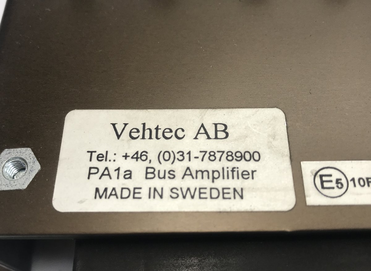 PA1A Amplificador de audio - VEHTECImage