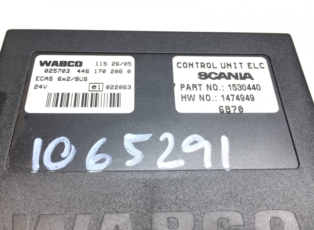 1851677 ECAS Control unit SCANIA 1759696 1530440 1526130 1759695 P,G,R,T-series (2004-2017) WABCOImage