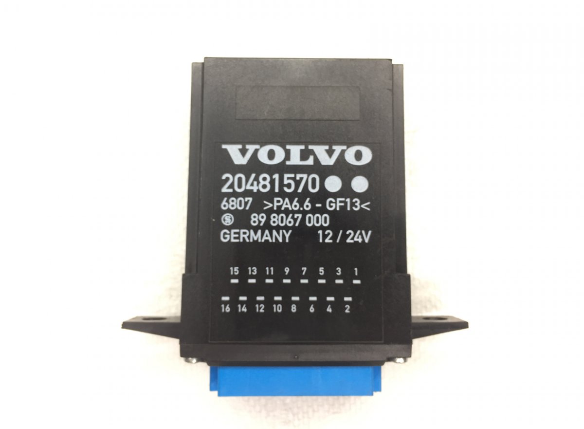 20518035 Unitate de control, blocare centrală VOLVO 20481570 20518033 20823949 21020084 3198076 1099099 7420518035 FM7-FM12, FM, FMX (1998-2014)Image