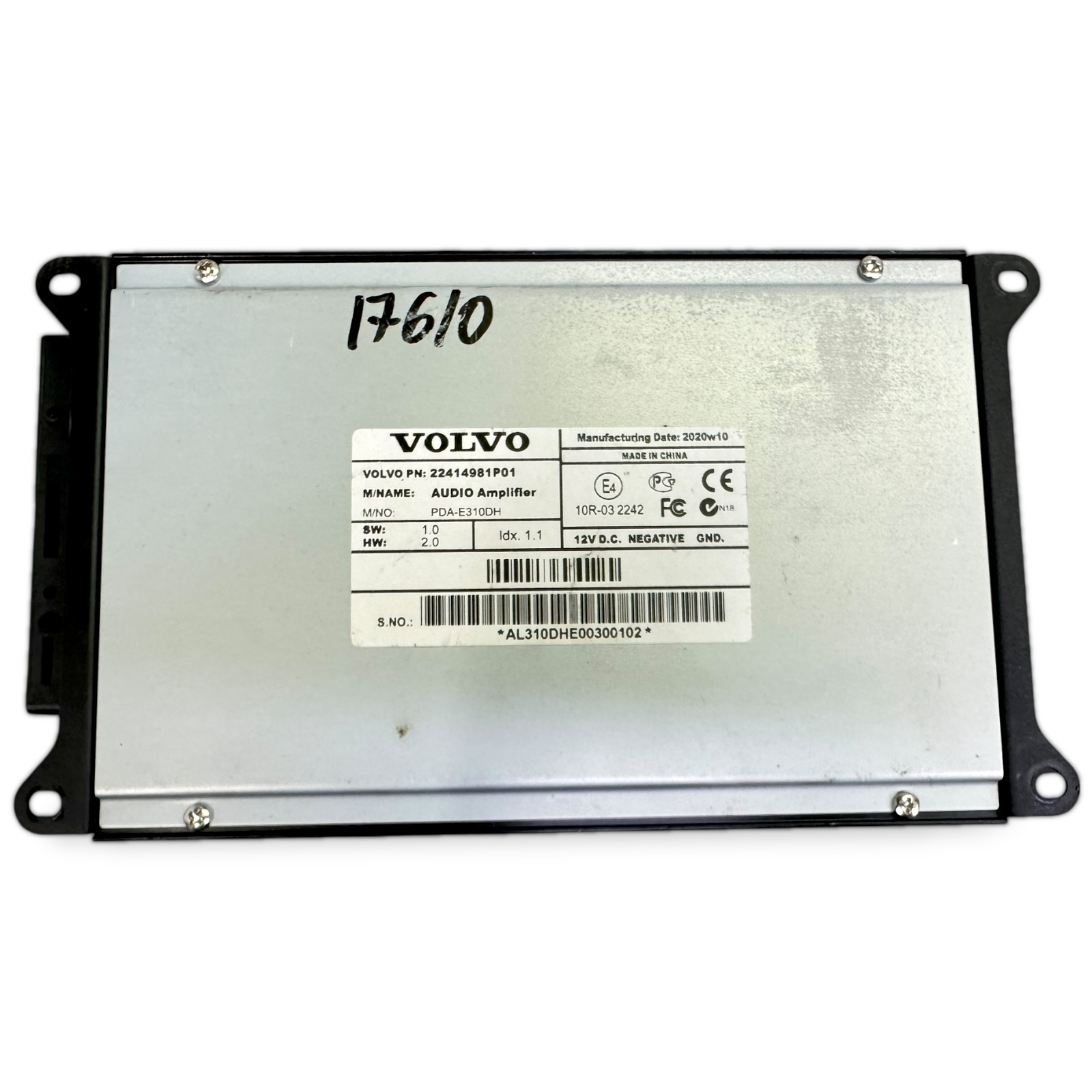 22414981 Amplificateur audio VOLVO PDAE310DH VOLVO FH, FM, FMX-4 series (2013-)Image
