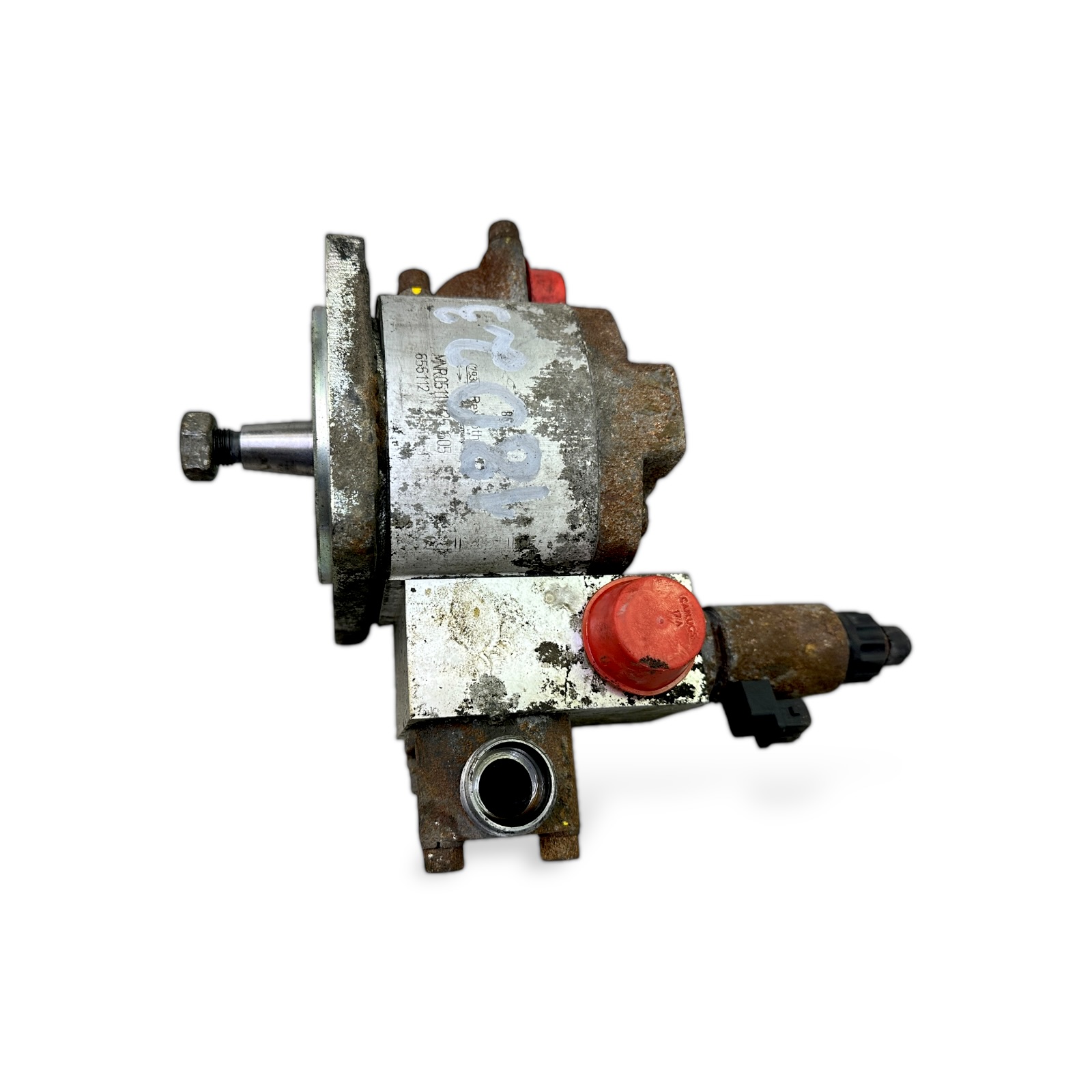 41161021 Cooling Fan Hydraulic Motor VDL 0511725605 AZMN-22-022UCB20PX-S0077 Citea XLE, SLE (2012-) REXROTHImage