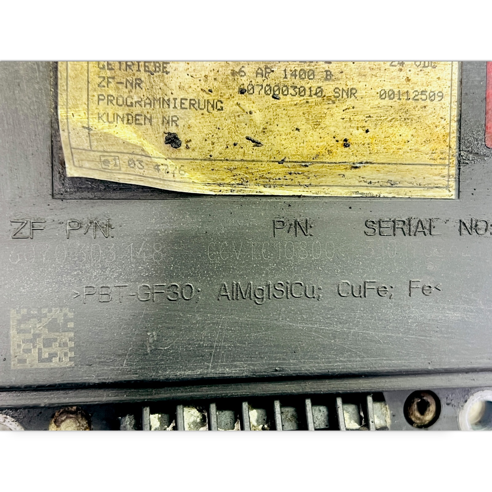 6070003010 Unité de contrôle de la boîte de vitesses SOLARIS 0000-012-808 0000012808 30112663 Urbino, Alpino, Vacanza (1999-) ZF ECOLIFEImage
