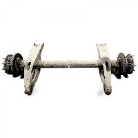 247963174820 Trailerachse TRAILER AXLE SAF, Air suspension, Type SBK2243-11S KÖGEL