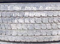 275/70R22.5 Ratas BRIDEGSTONE 