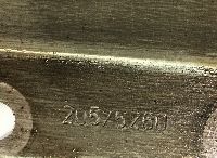20575260 Mellanram för oljetråg VOLVO 21644471 21644617 B6, B7, B9, B10, B12 bus (1978-2011)