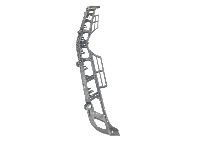 9608852354 Ram för kylargrill MERCEDES-BENZ A9608852354 9608852654 A9608852654 A9608852454 9608852454 9608852554 A9608852554 Antos, Arocs, Actros MP4 (2012-)