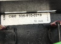 77700214 Strömbrytarpanel för värmesystem för passagerarutrymme VOLVO B6, B7, B9, B10, B12 bus (1978-2011) AURORA EOS