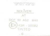 6773155 Ukseklaas väike, parem VOLVO 6792780 6774000 FL, FL6, FL7, FL10, FL12, FS718 (1985-2005)