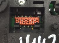 1781448 Modulul comutatorului volanului, stânga DAF 1693762 XF95, XF105 (2001-2014)