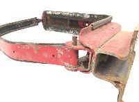 1736393 Soporte del depÃ³sito de combustible - Juego de correas DAF 1332571 1811139 2007815 1960991 XF95, XF105 (2001-2014)