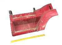 9436663801 Górna płyta stopnia kompletna, lewa Upper footrest kit, Left Mercedes Actros