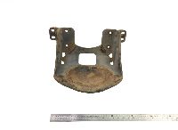 81354405016 Soporte amortiguador de aire, eje trasero derecho MAN 81.35440-5016 TGL, TGM, TGS, TGX (2005-2021)