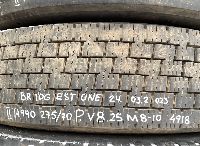 275/70R22.5 Hjul BRIDGESTONE 