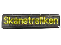 88283086233 Information board, Front MOBITEC 19x112-15 MAN LIONS CITY