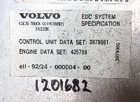 3979152 Valdymo blokas, EDC VOLVO 8113421 8150396 8143655 8119421 1085919 B6, B7, B9, B10, B12 bus (1978-2011) BOSCH