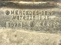 9743251926 Fjäderjusteringsskiva drivande axel, höger MERCEDES-BENZ A9743251926 Atego, Atego 2, Atego 3 (1996-)