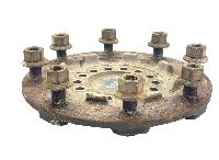 9753340245 Flanșa butucului roții, axa față MERCEDES-BENZ A9753340245 9753300544 A9753300544 A9753300844 9753300844 3099236 3096220 20817729 Atego, Atego 2, Atego 3 (1996-) MERCEDES BENZ