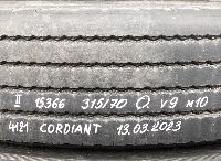 315/70R22.5 Wheel CORDIANT 