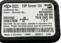 21167238 ESP Sensor / Yaw Rate Sensor VOLVO FH, FE, B7, B11