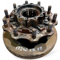 7186804 Butuc roata, frână cu disc, axa motrica, stanga IVECO 7186803 7189476 7185503 Stralis (01.02-)