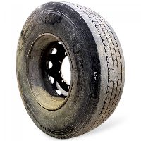 295/80R22.5 Tyre with Rim; 1pcs