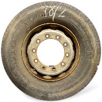 295/80R22.5 Tyre with Rim; 1pcs