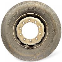 295/80R22.5 Tyre with Rim; 1pcs