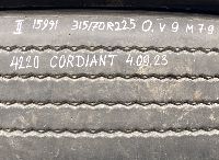 315/70R22.5 Ratas CORDIANT 