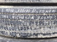 275/70R22.5 Hjul MICHELIN 