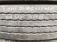 275/70R22.5 Roata SAVA 