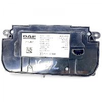 2302624 Strömbrytarpanel för värmesystem för passagerarutrymme DAF 2324192 26658727 2136831 XF106 (2014-)