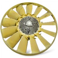 4702000722 Dzesēšanas ventilators komplekts Cooling Fan Assembly MERCEDES-BENZ A4702000722 A4712050606 A4702000522 A4702000222 4712050606 4702000522 4702000222 Antos, Arocs, Actros MP4 (2012-) BEHR VISCO