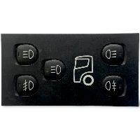 2091754 Interrupteur, feux supplémentaires SCANIA 1507637 1900318 P,G,R,T-series (2004-2017)